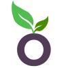 Plum-Logo-green-leaves-ICON